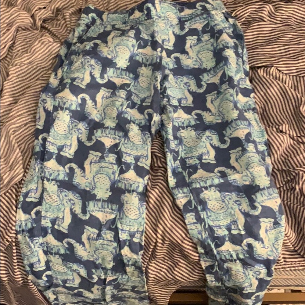 Lilly pullitzer beach lounge pants